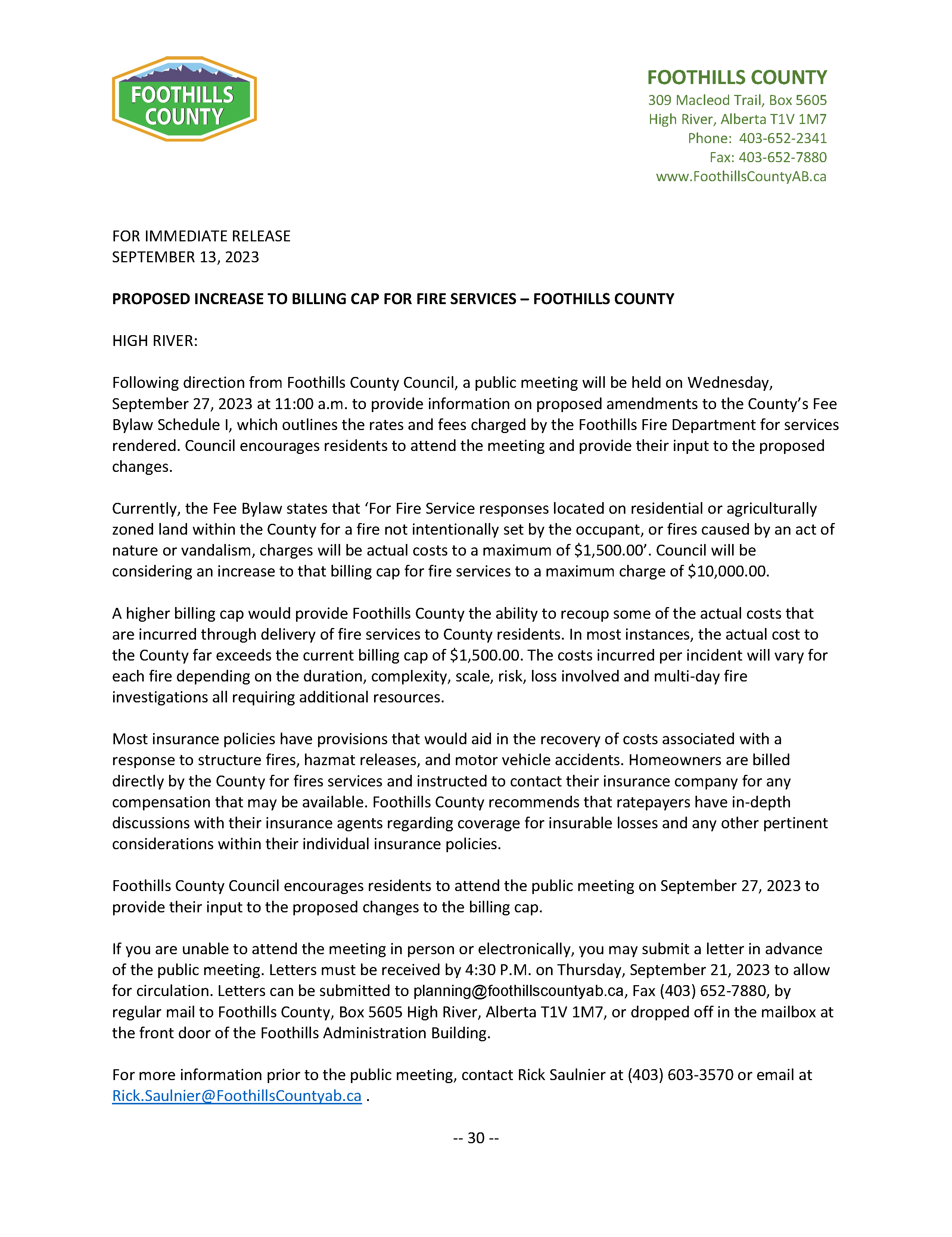 proposed-increase-to-billing-cap-for-fire-services-media-release
